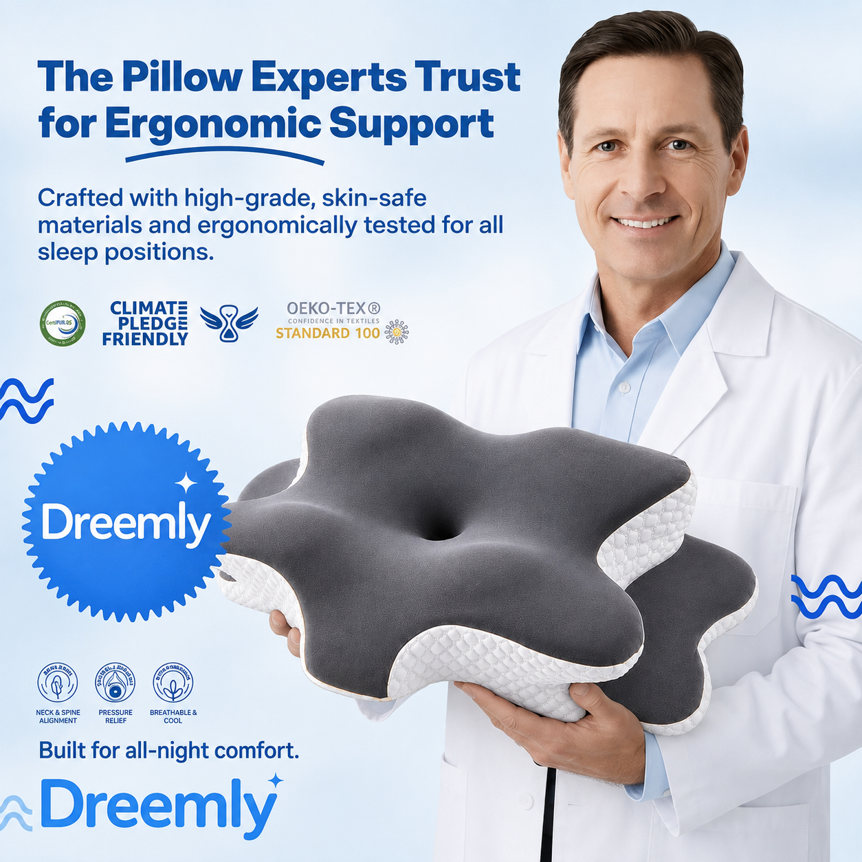 Dreemly™ AlignPro Pillow